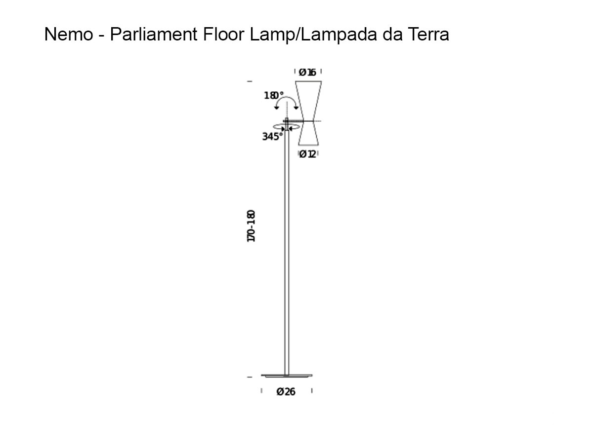 Nemo Parliament Lamp Floor