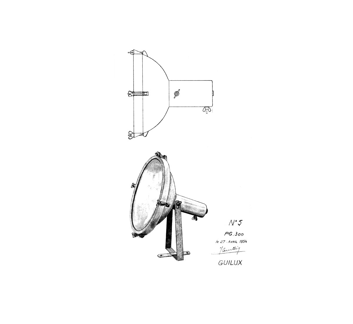Nemo Projecteur 365 Floor Lamp White Sand