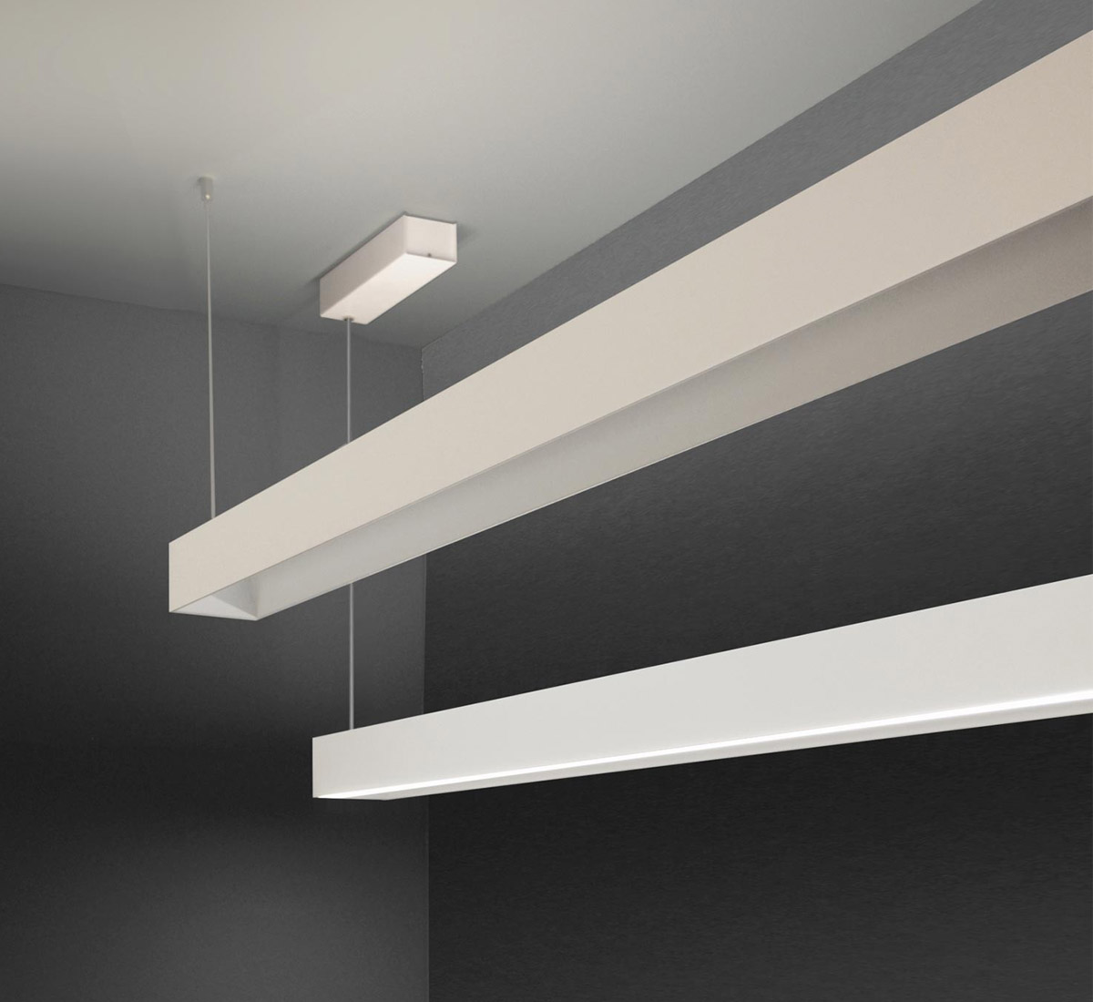 Nemo Tru Pendant Horizontal Suspension Lamp