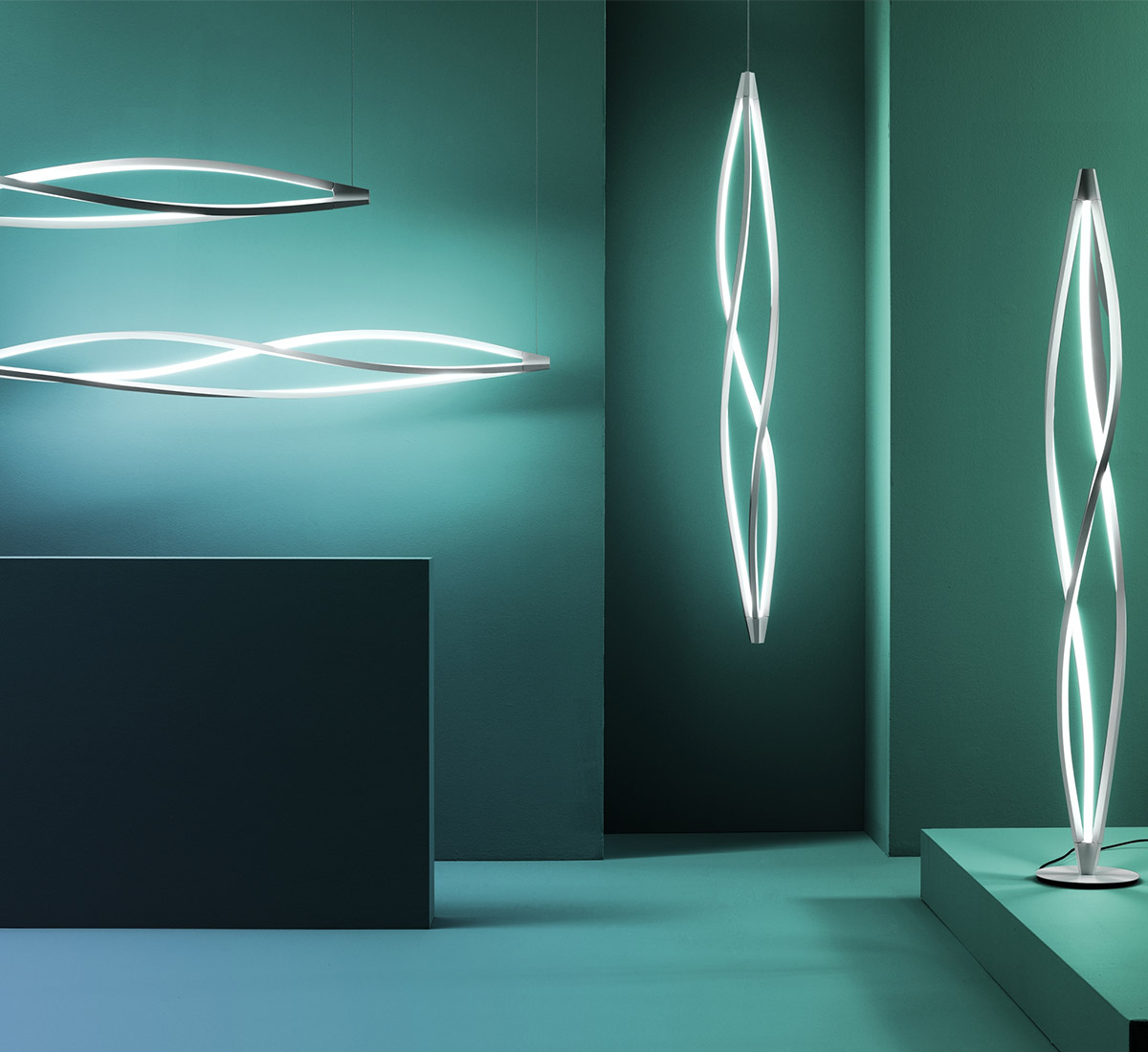 Nemo In The Wind Pendant Suspension Lamp Vertical