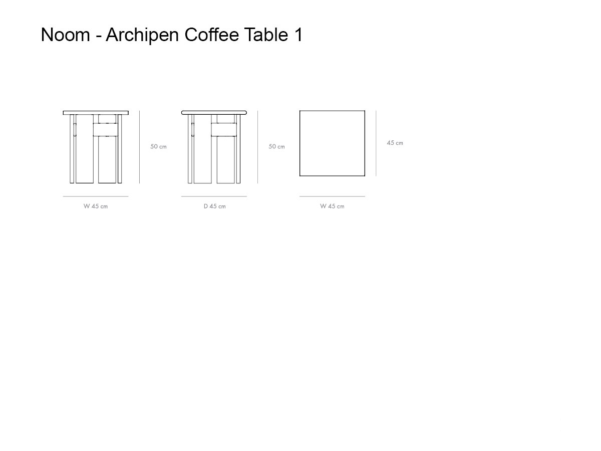 Noom Archipen Coffee Table 1