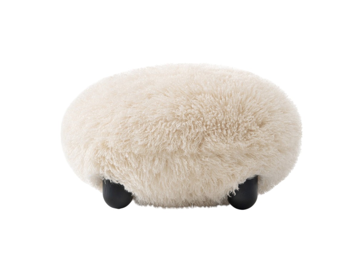Noom Flock Ottoman Fluffy Edition