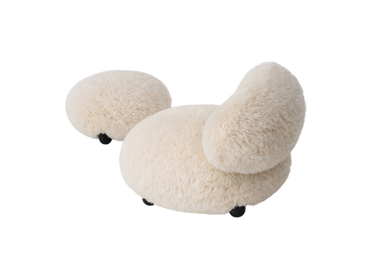 Noom Flock Ottoman Fluffy Edition