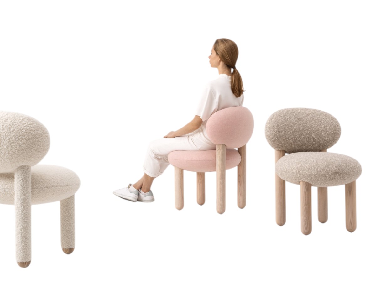 Noom Flock Chair Cs2 Fluffy Edition
