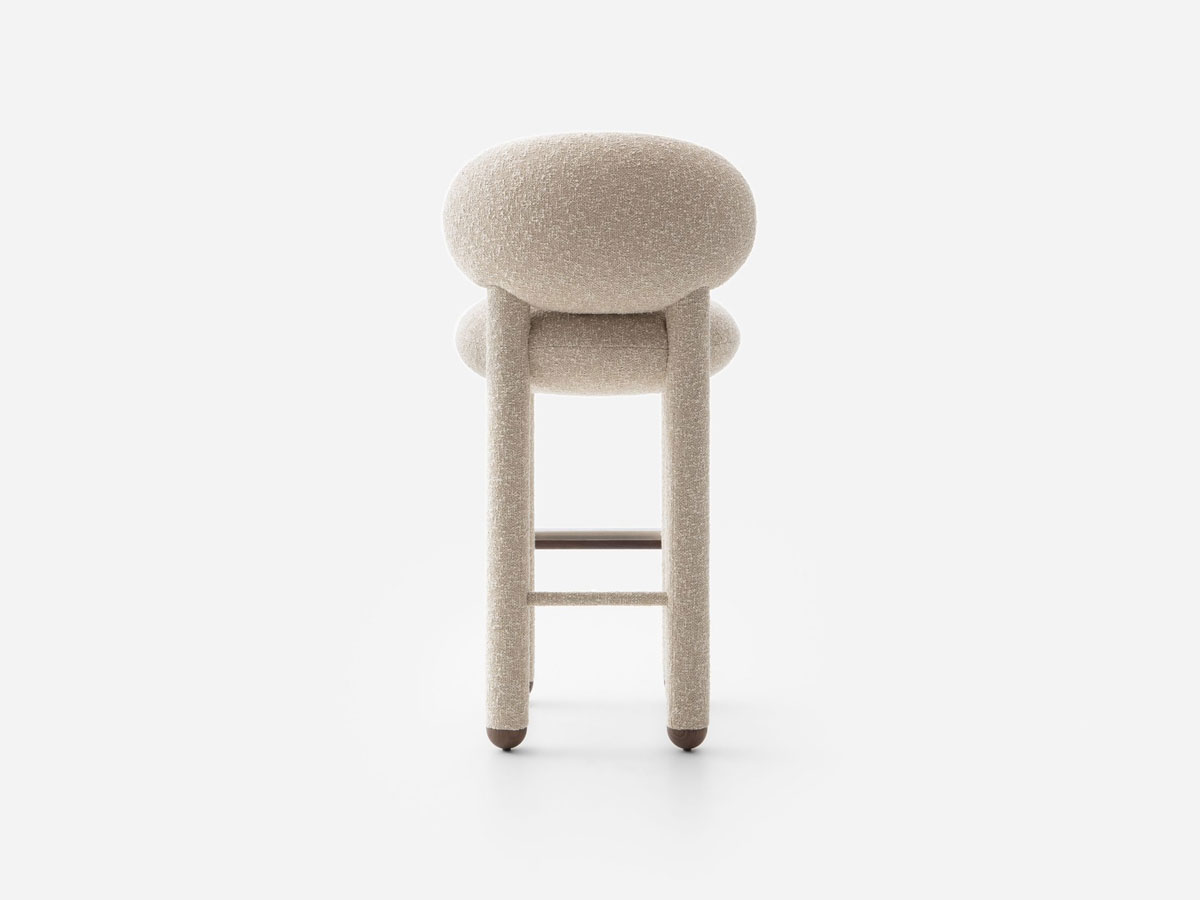 Noom Flock Bar Chair Cs1 Fully Upholstered