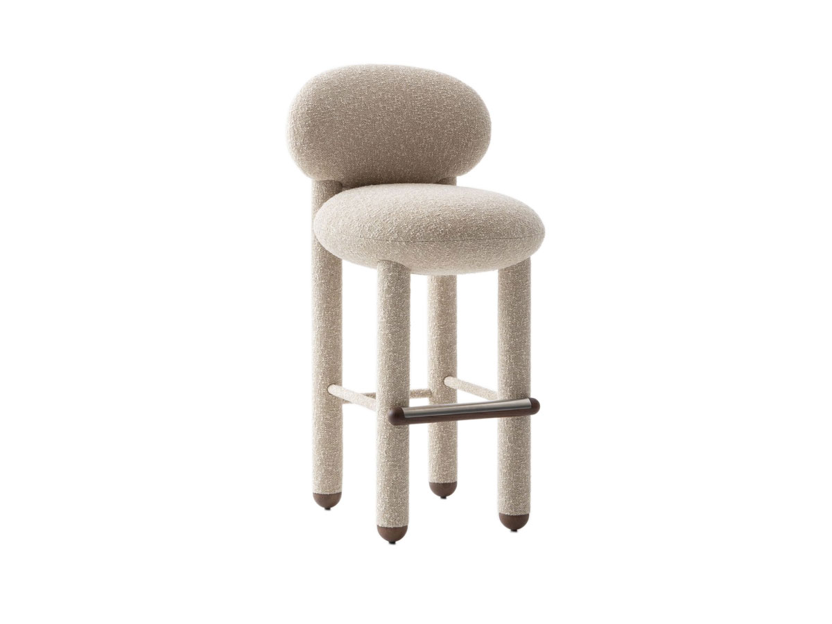 Noom Flock Bar Chair Cs1 Fully Upholstered