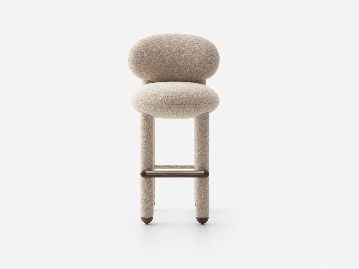 Noom Flock Bar Chair Cs1 Fully Upholstered