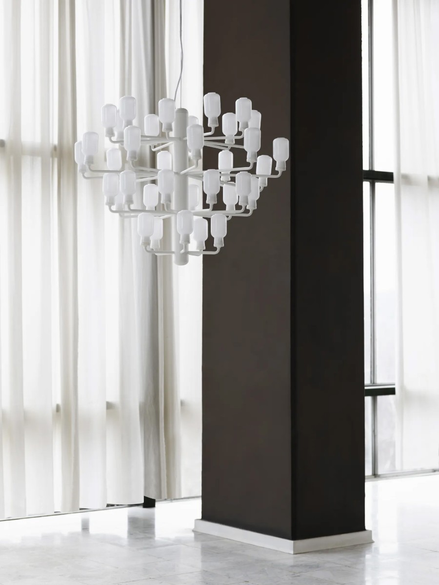 Normann Copenhagen Amp Chandelier Large White
