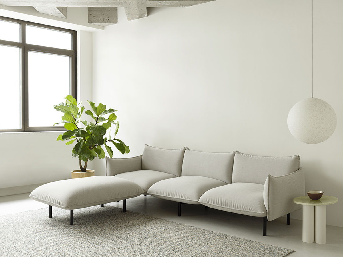 Normann Copenhagen Ark 3 Seater Sofa With Pouf