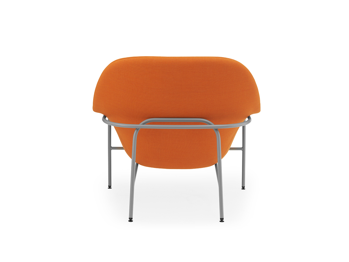 Normann Copenhagen Drape Lounge Chair Low Metal Base