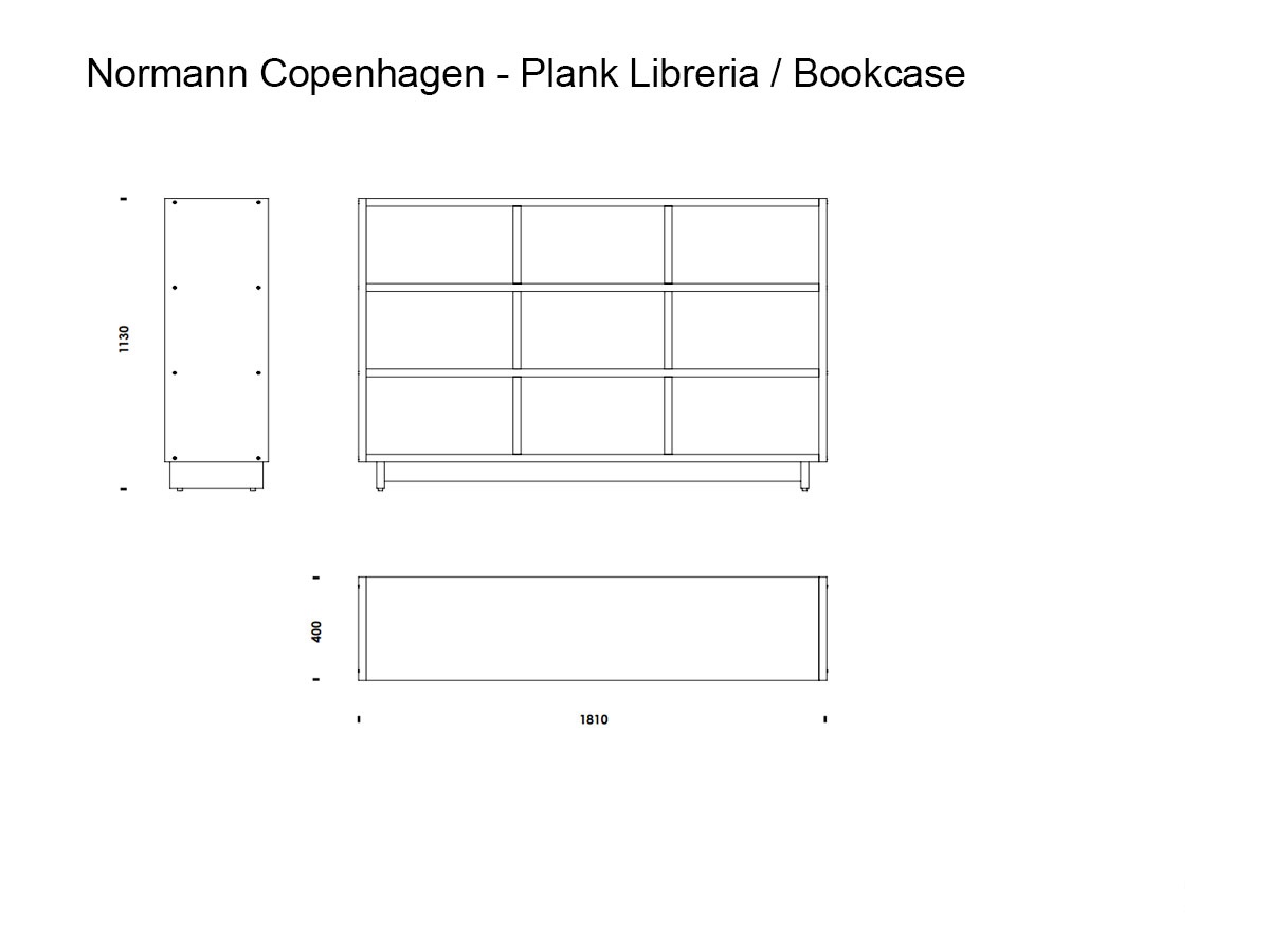 Normann Copenhagen Fyr Bookshelf High