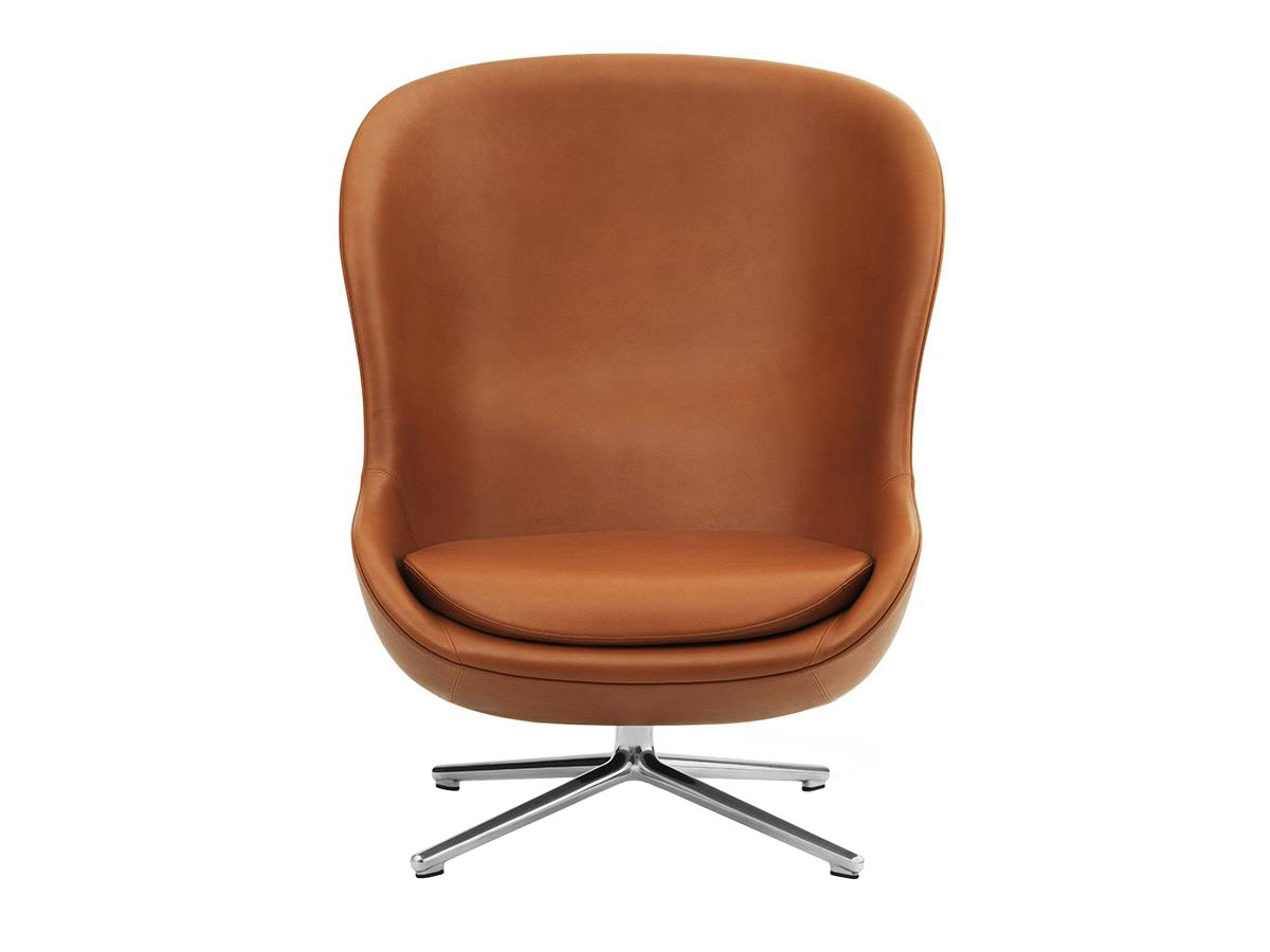 Normann Copenhagen Hyg Lounge Chair High Swivel Alu