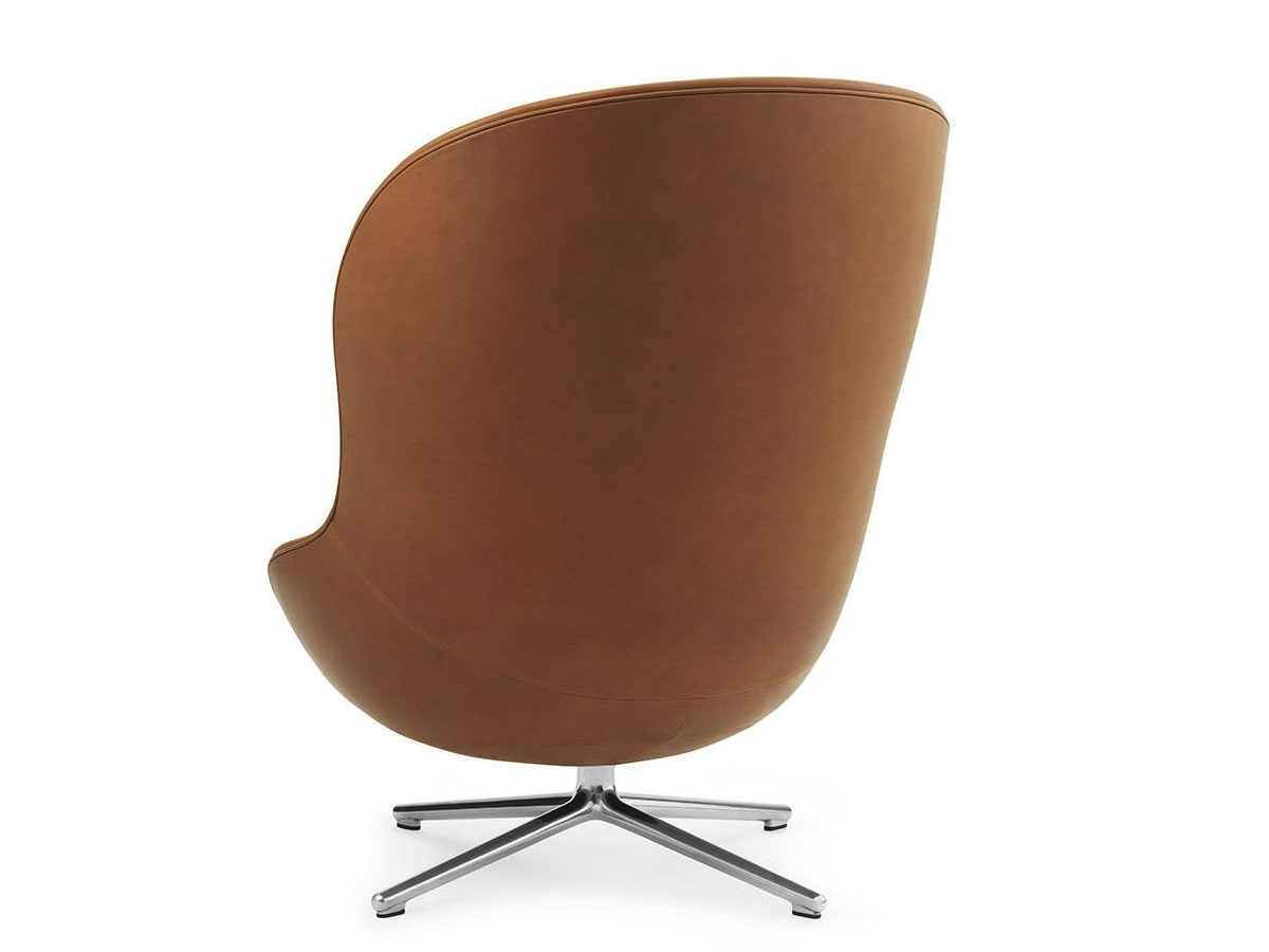 Normann Copenhagen Hyg Lounge Chair High Swivel Alu