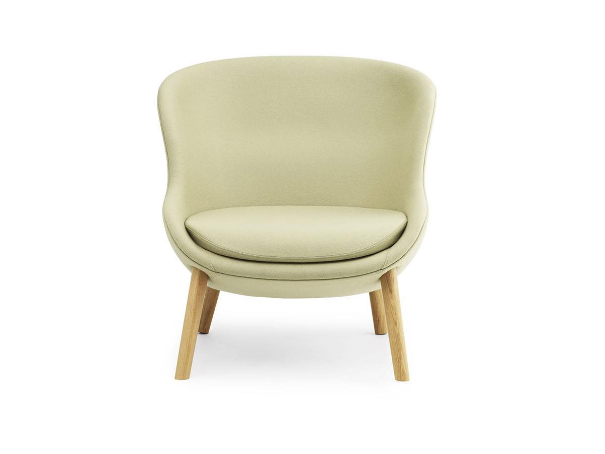 Normann Copenhagen Hyg Lounge Chair Low Oak