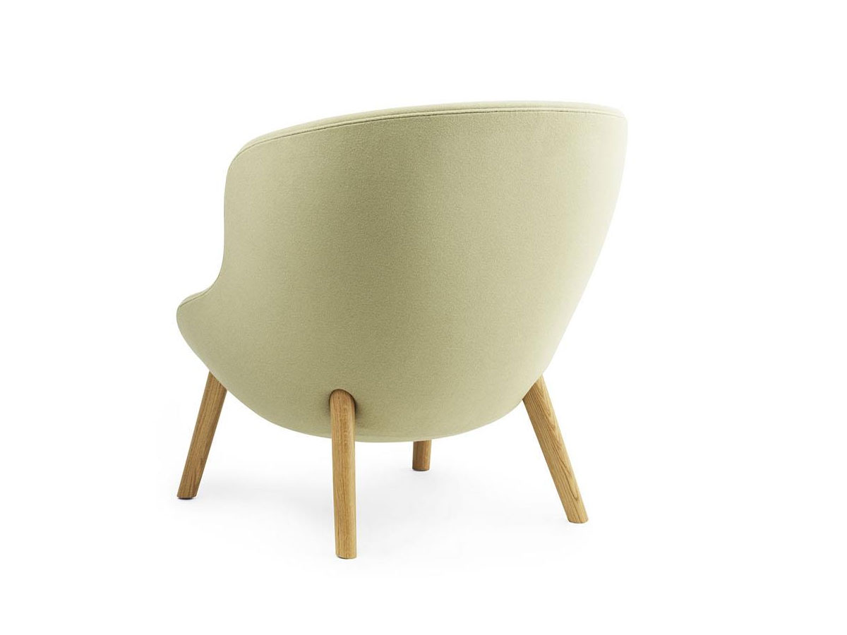 Normann Copenhagen Hyg Lounge Chair Low Oak