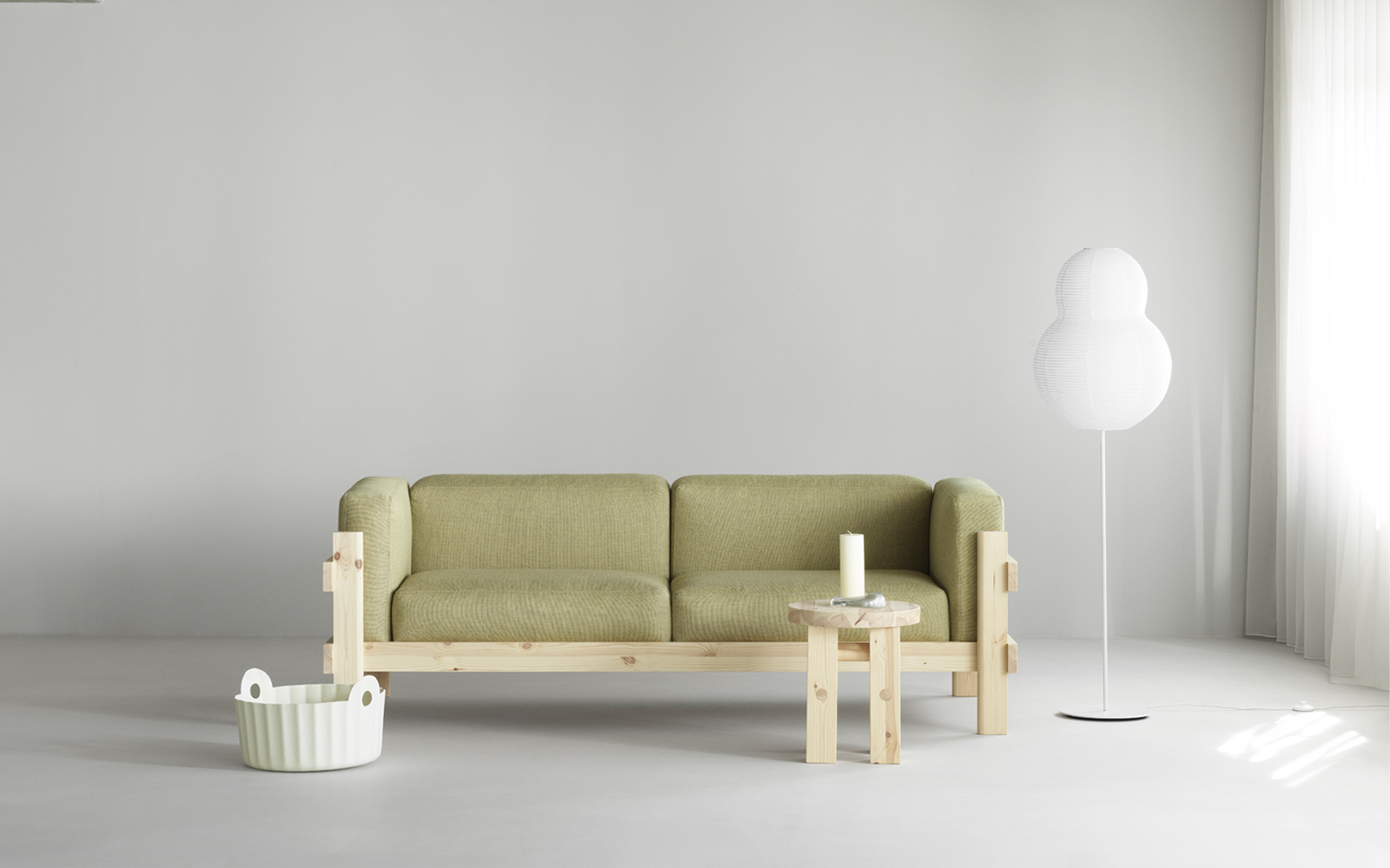 Normann Copenhagen Kube 3 Seater Sofa