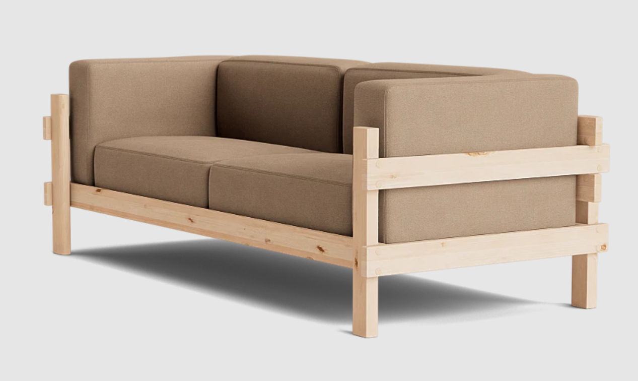 Normann Copenhagen Kube 3 Seater Sofa