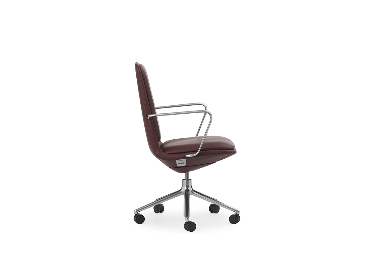 Normann Copenhagen Off Armchair Low 5w With Armrests