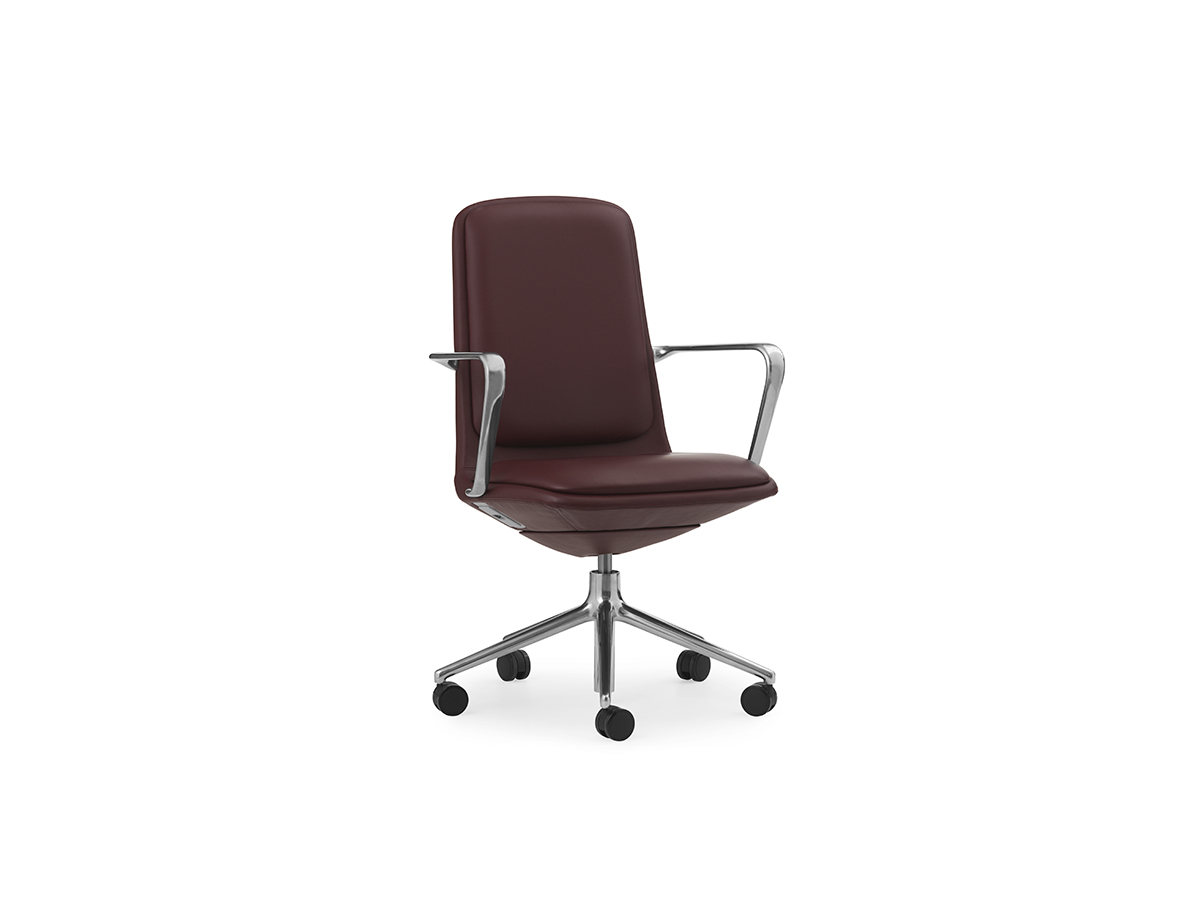 Normann Copenhagen Off Armchair Low 5w With Armrests
