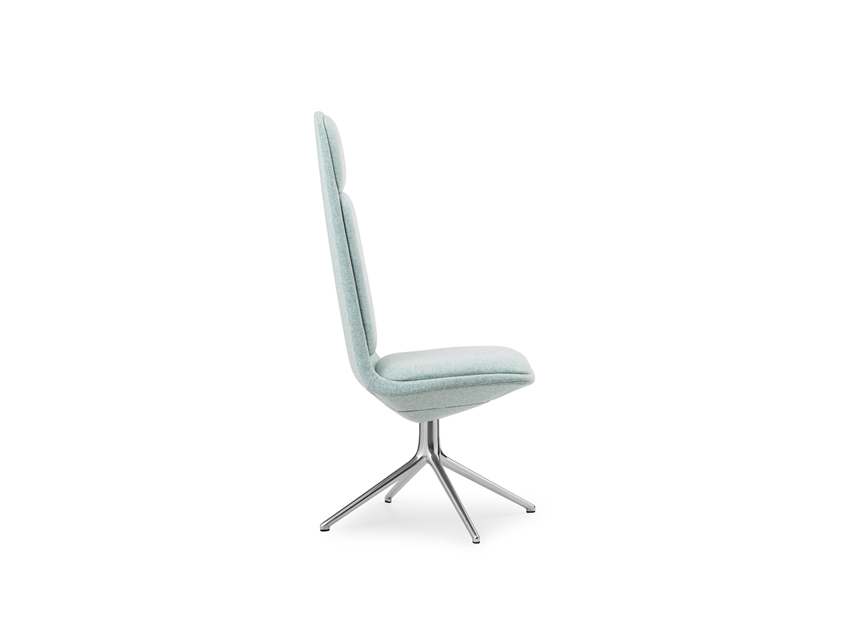 Normann Copenhagen Off Chair High 4l With Cushion