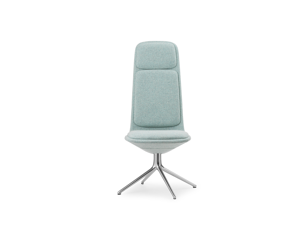 Normann Copenhagen Off Chair High 4l With Cushion