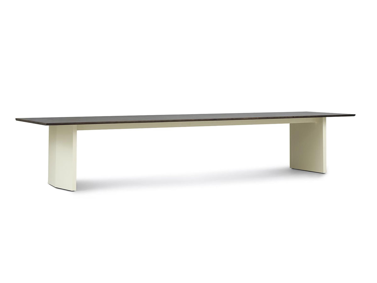 Normann Copenhagen Panel Table L 420 Cmcream Dark Brow