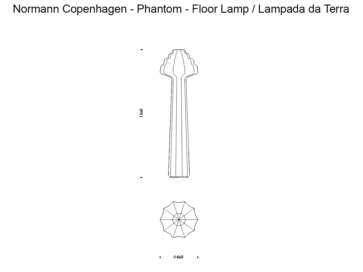 Normann Copenhagen Phantom Floor Lamp