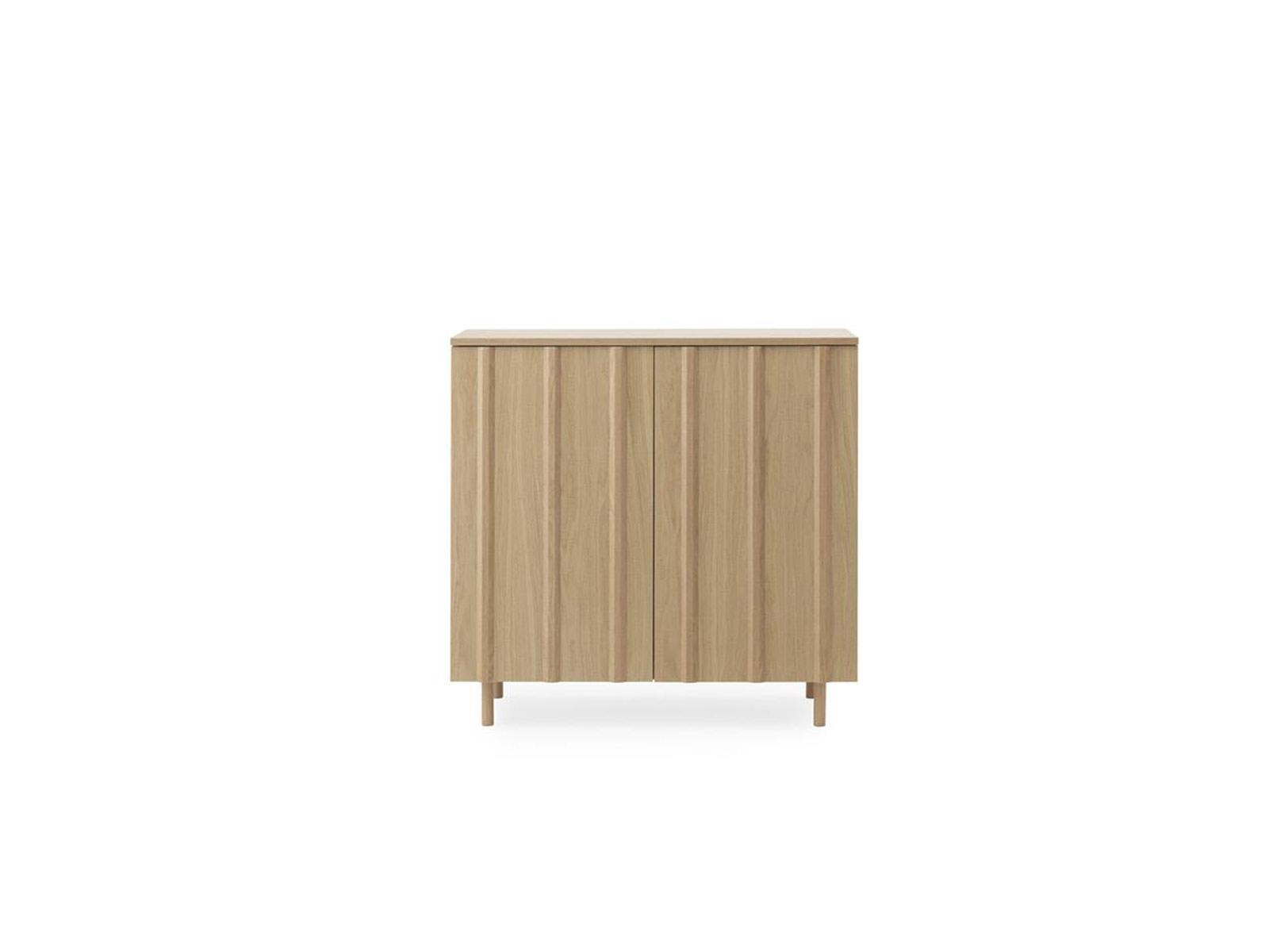 Normann Copenhagen Rib Cabinet Oak Cupboard