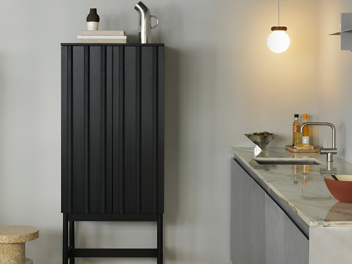 Normann Copenhagen Rib High Cabinet Soft Black