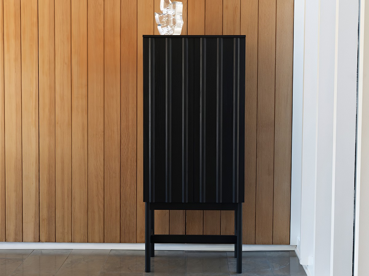 Normann Copenhagen Rib High Cabinet Soft Black