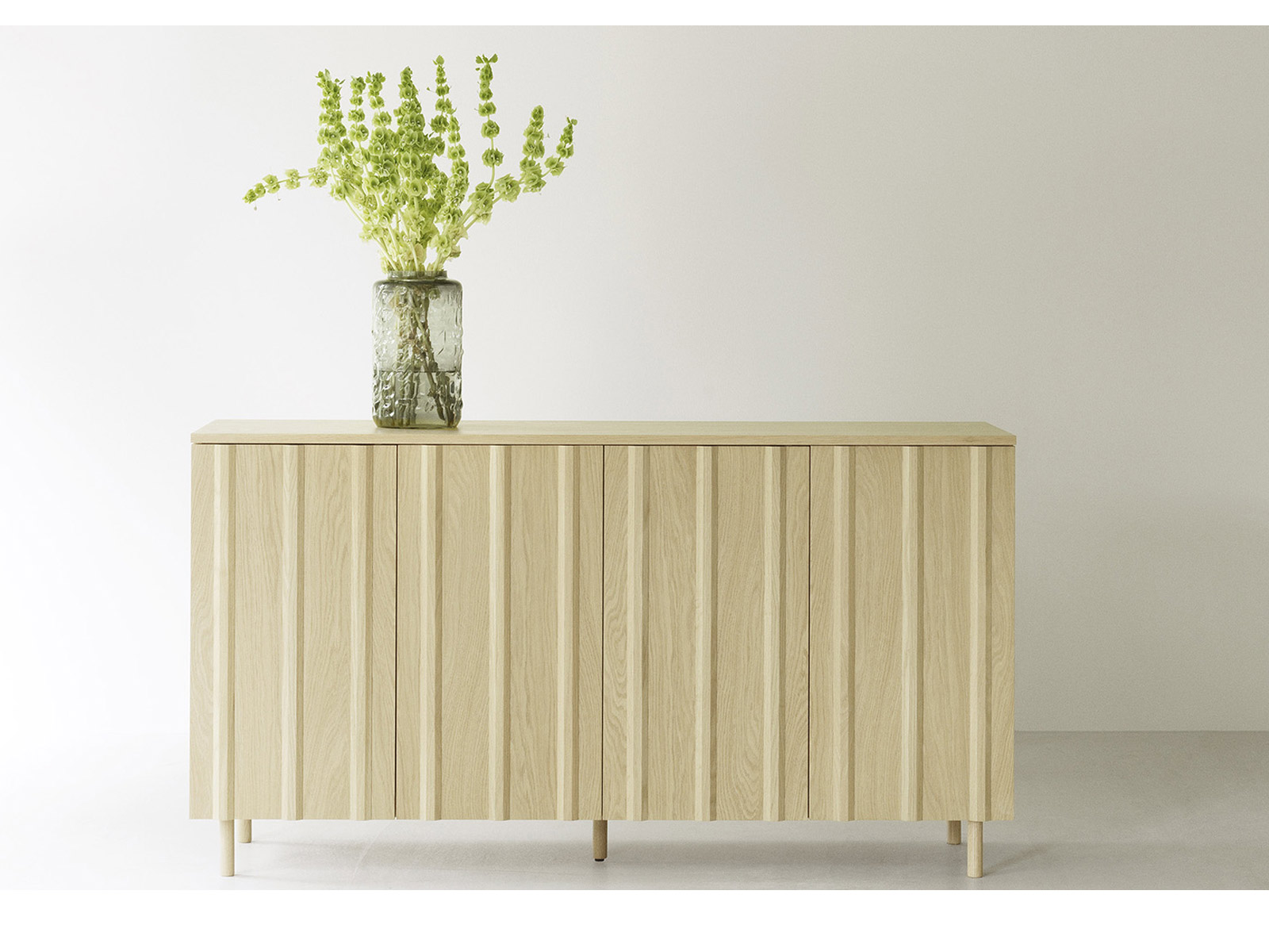 Normann Copenhagen Rib Siderboard Oak Cupboard