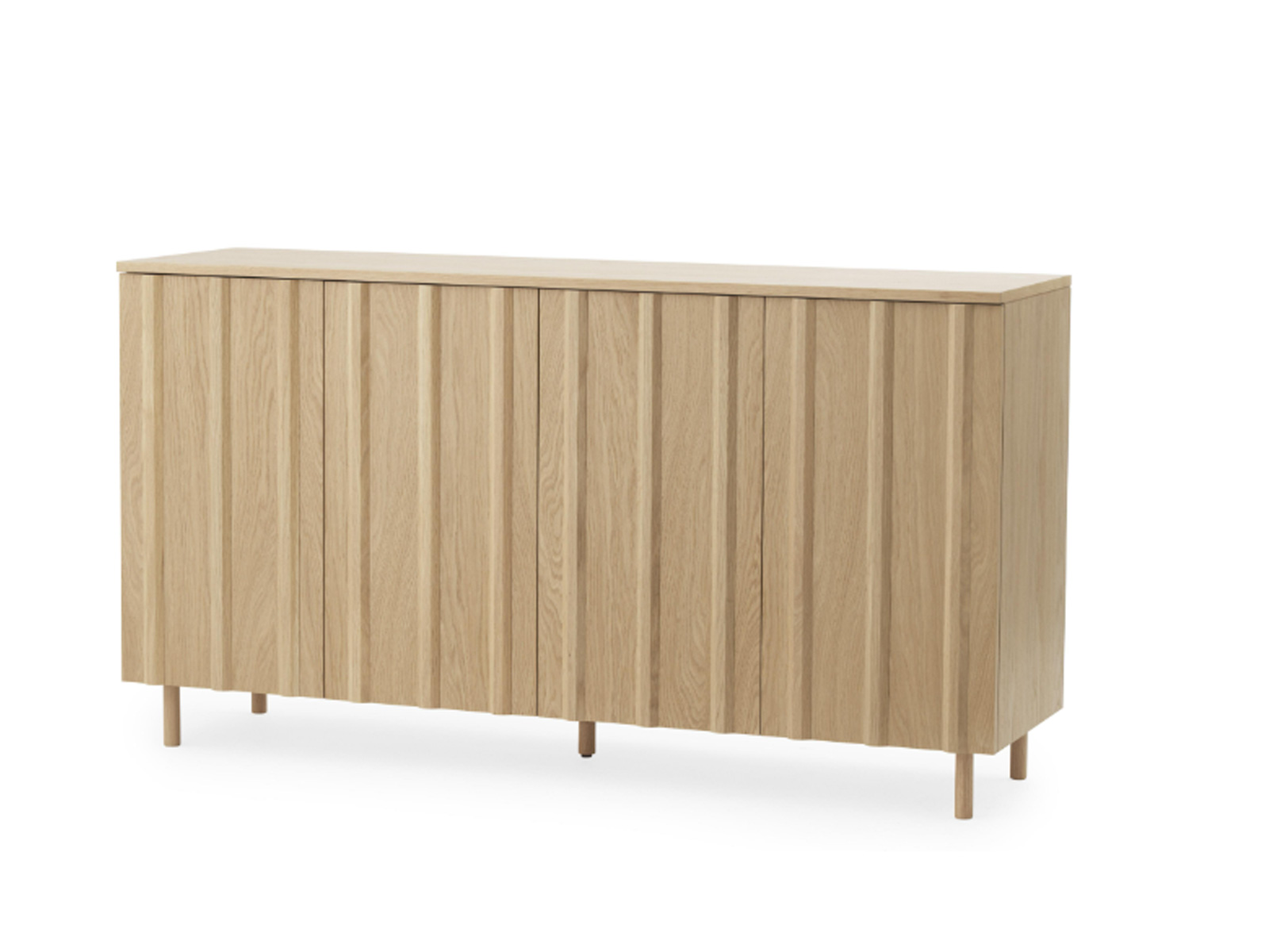 Normann Copenhagen Rib Siderboard Oak Cupboard