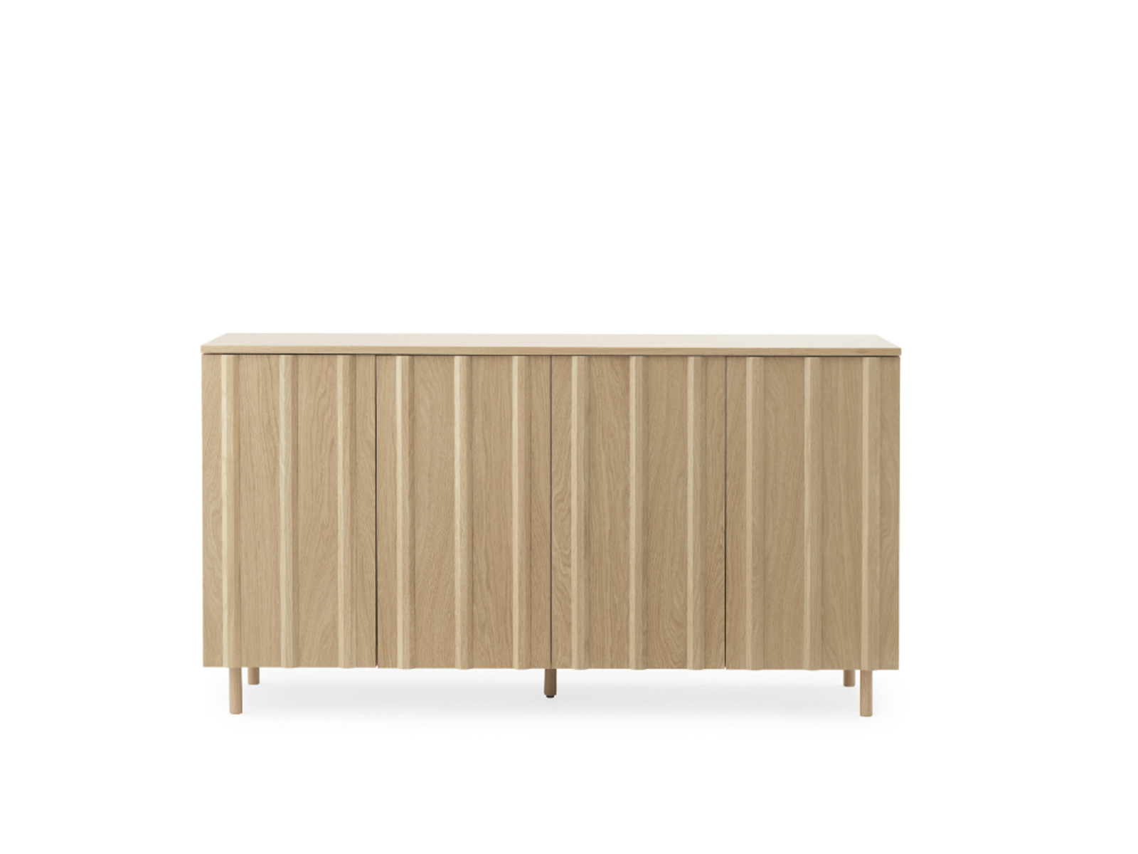 Normann Copenhagen Rib Siderboard Oak Cupboard