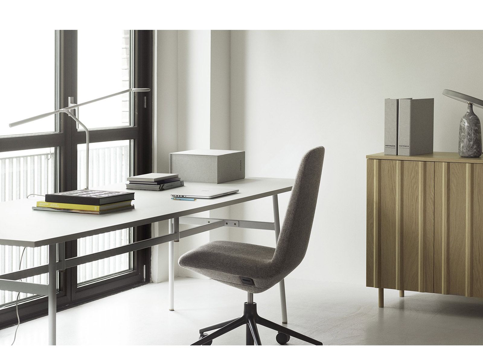 Normann Copenhagen Rib Siderboard Oak Cupboard