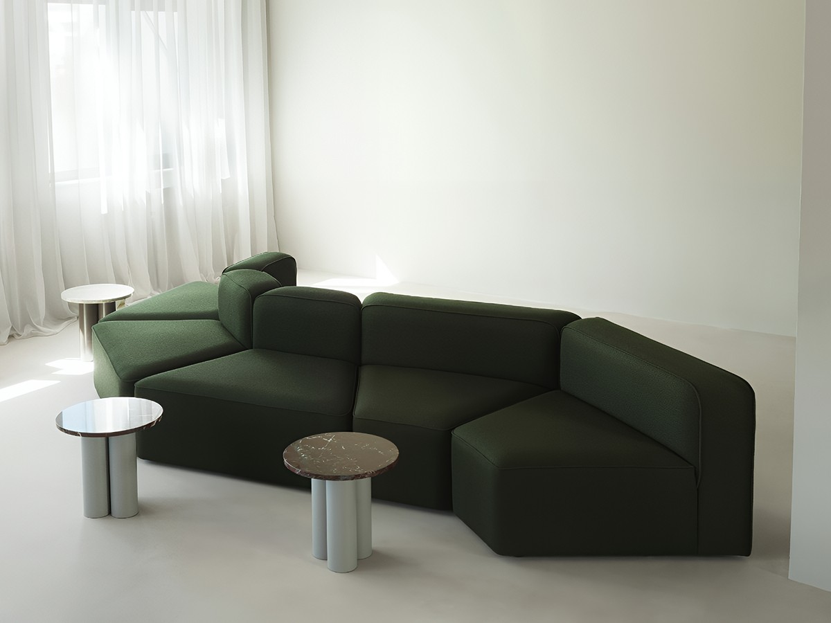 Normann Copenhagen Rope Modular Sofa 5 Seater Curved