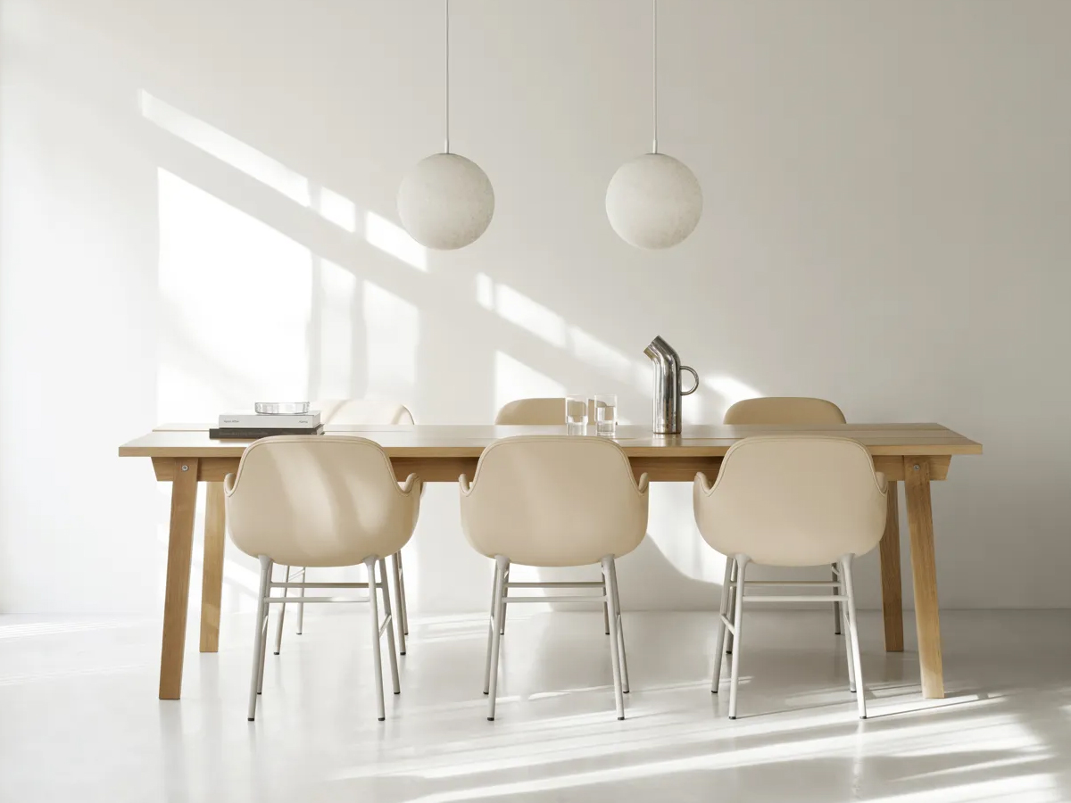 Normann Copenhagen Slice Table In Oak