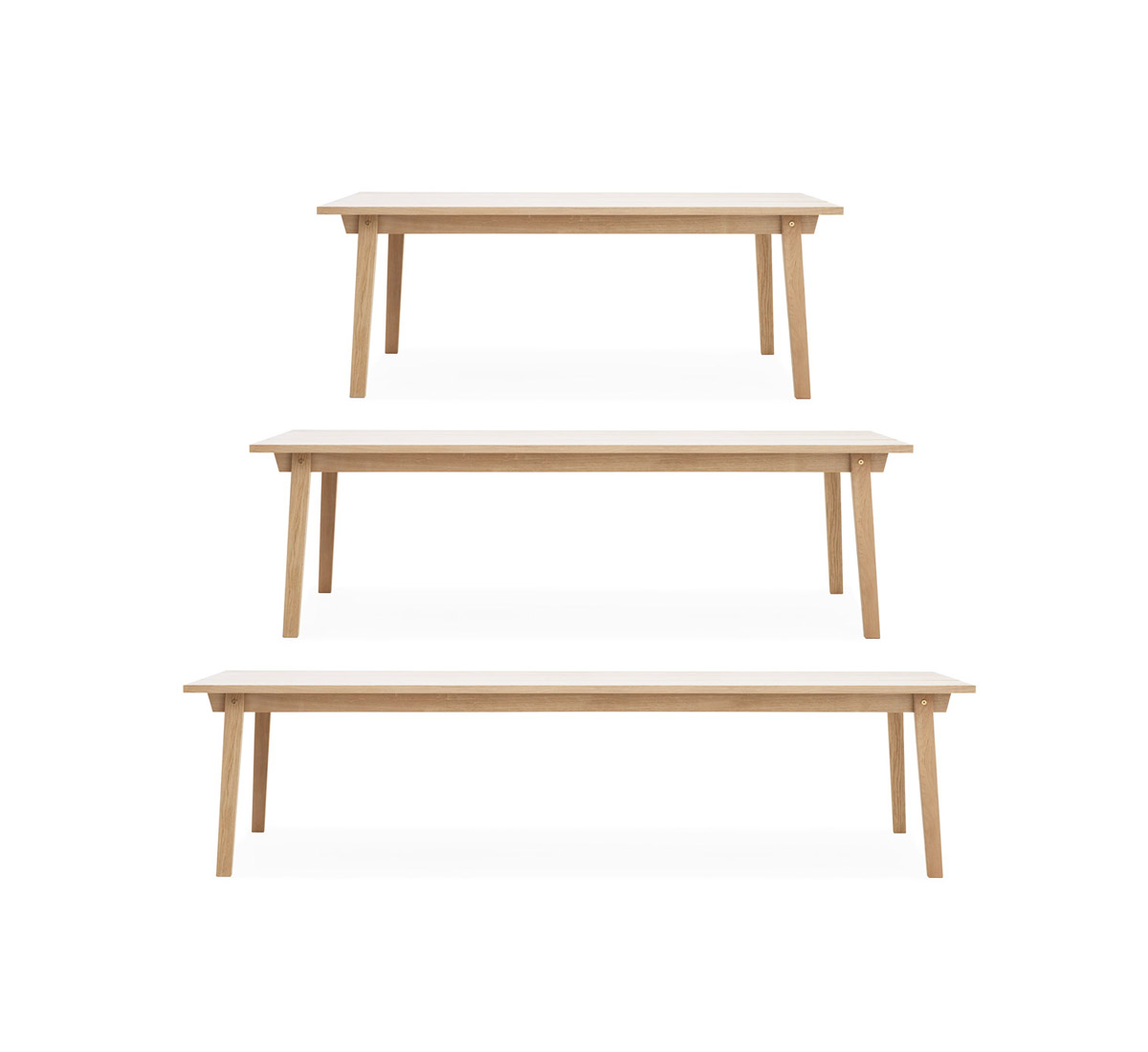 Normann Copenhagen Slice Table In Oak