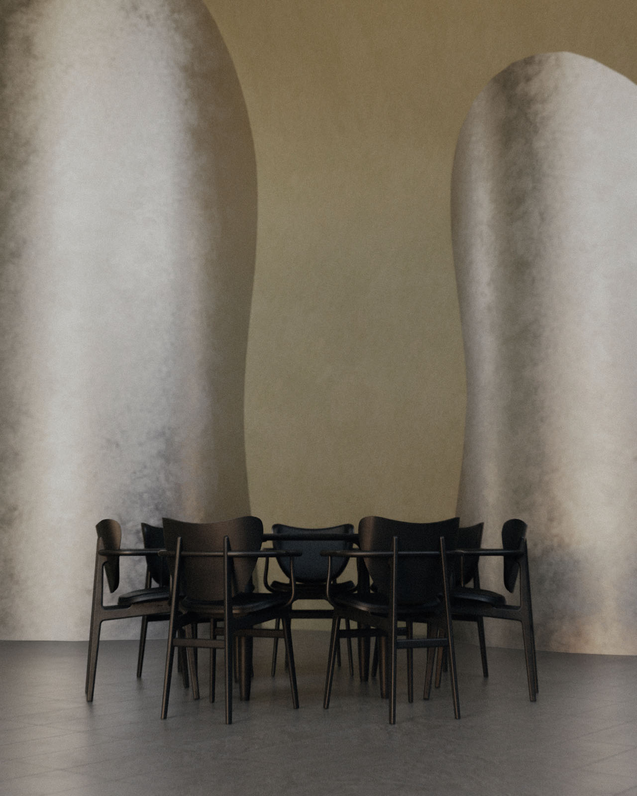 NORR11 Elephant Chair With Armrests
