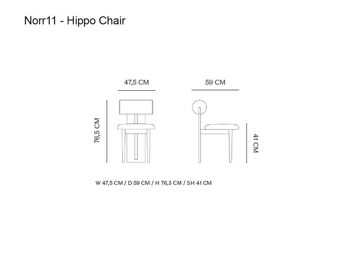 NORR11 Hippo Chair