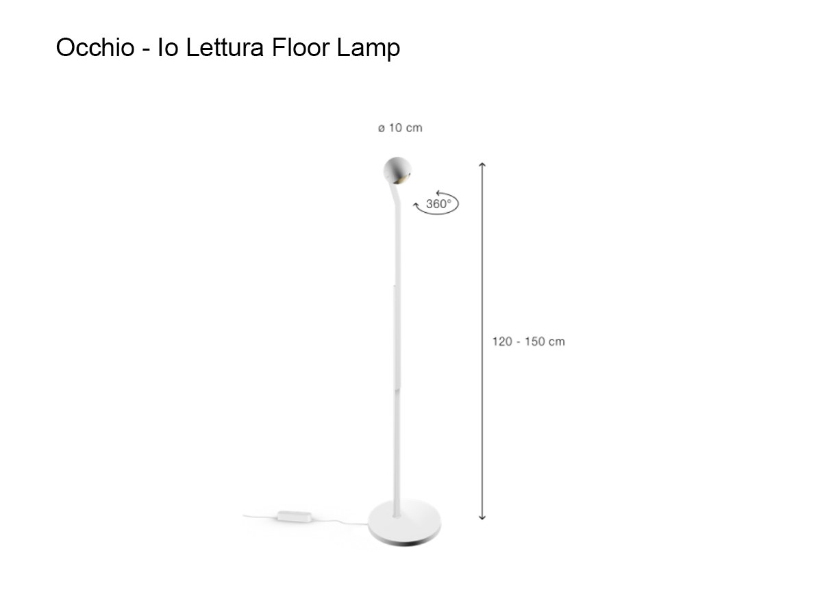 Occhio Io Lettura Floor Lamp C