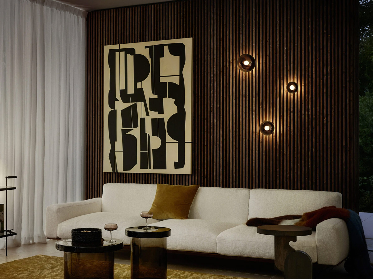 Occhio Luna Scura Up O160 Wall Lamp