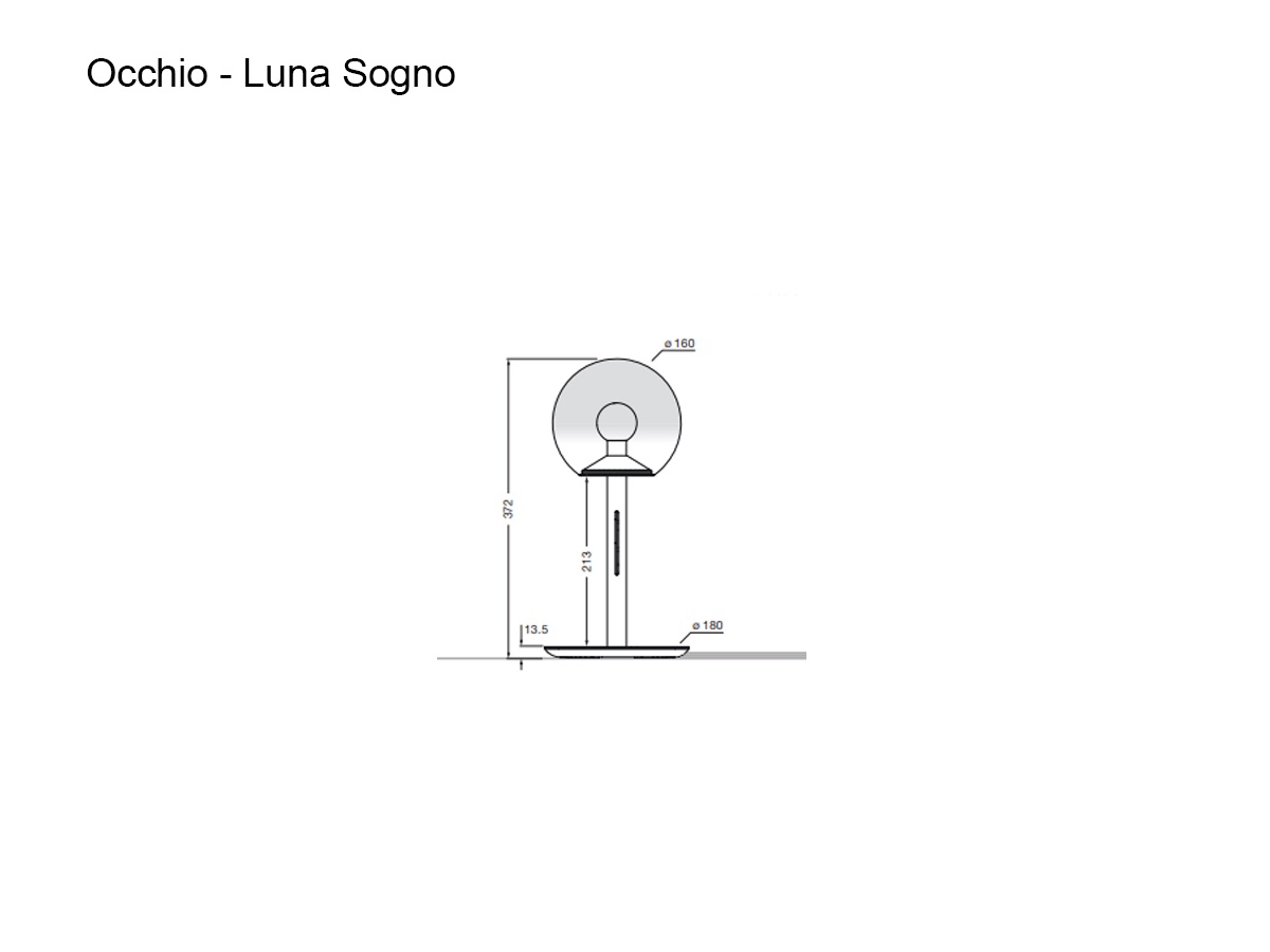 Occhio Luna Sogno Table Lamp