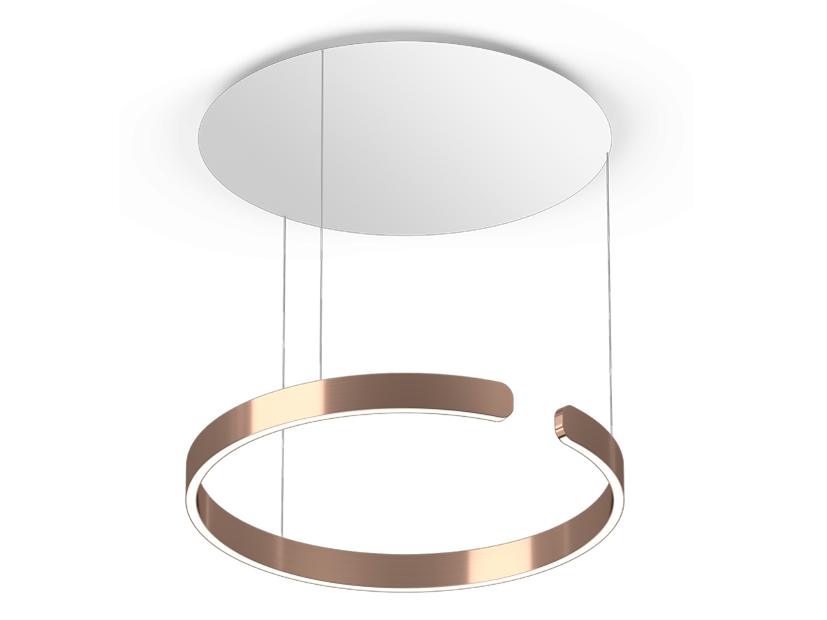 Occhio Mito 60 Variable Suspension Lamp White Canopy
