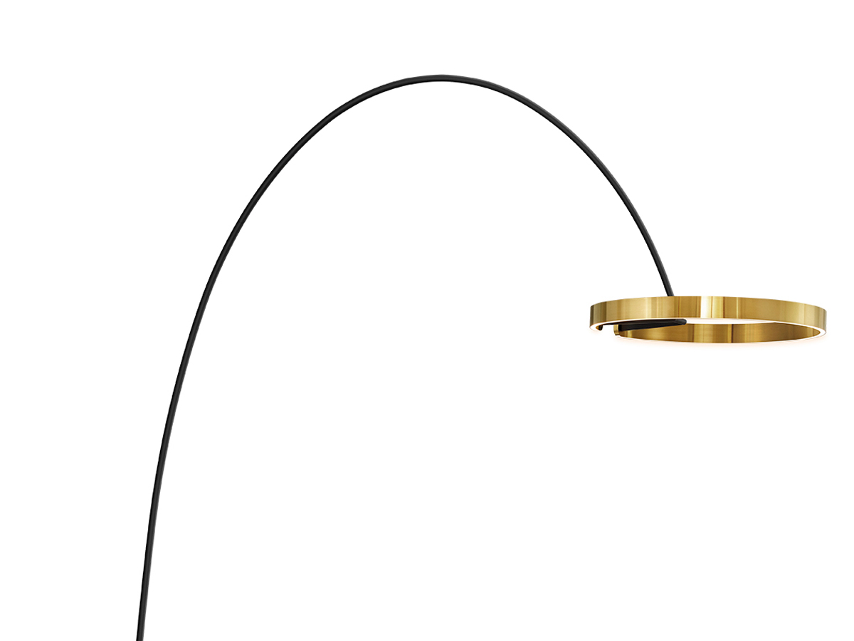 Occhio Mito Largo Floor Lamp Black