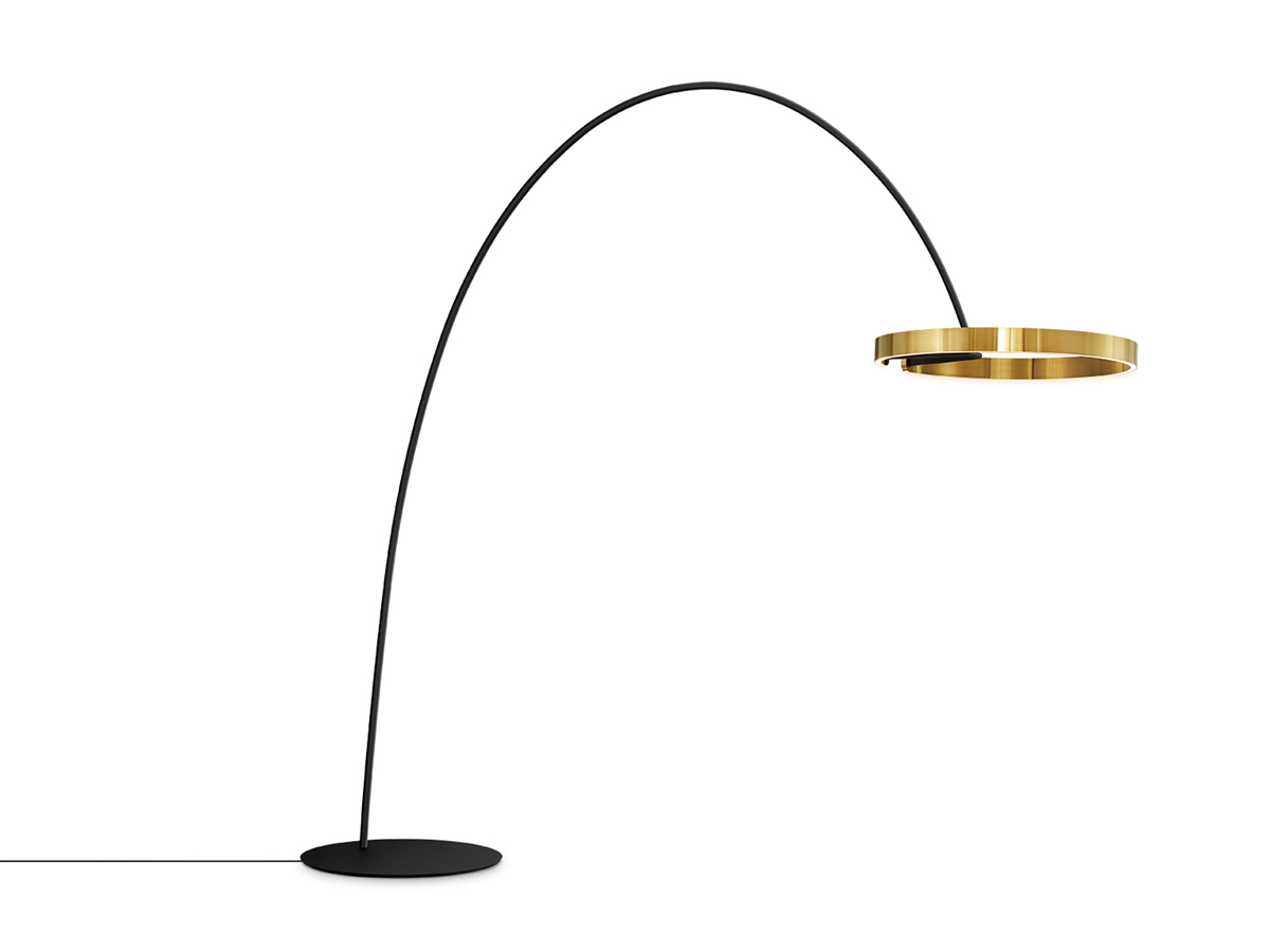 Occhio Mito Largo Floor Lamp Black
