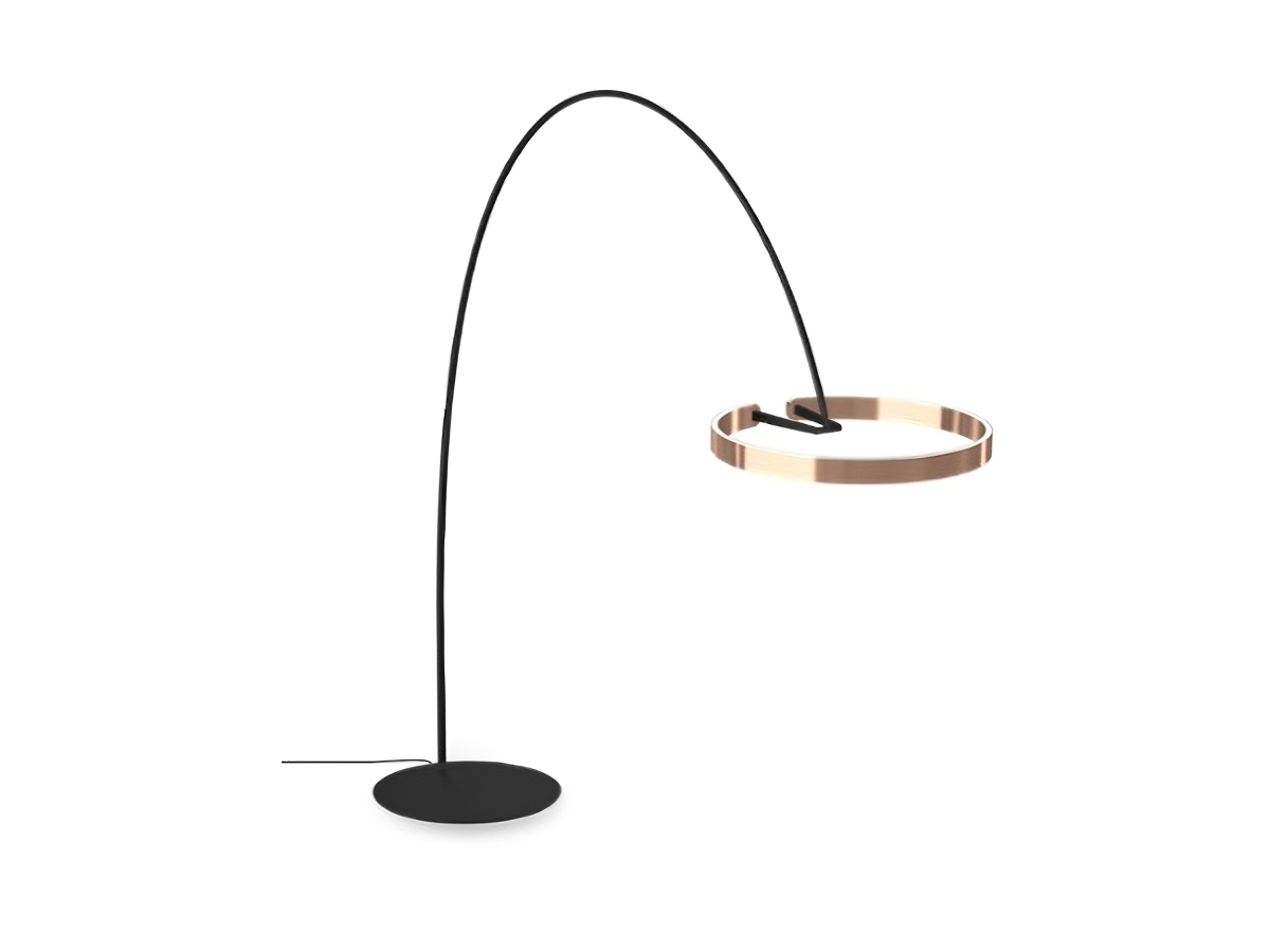 Occhio Mito Largo Floor Lamp Black