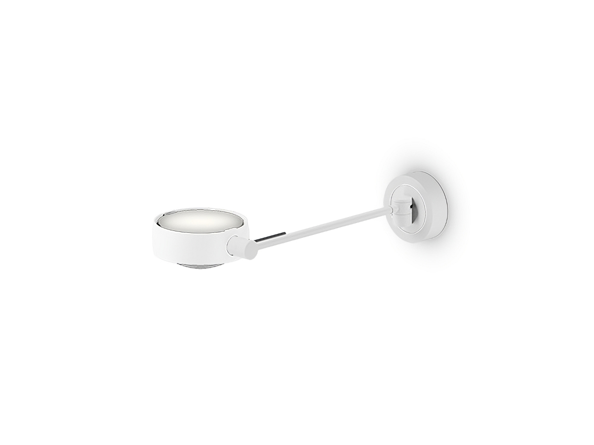 Occhio Sento Letto Up Wall Lamp Matt White