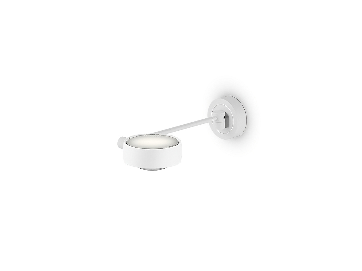Occhio Sento Letto Up Wall Lamp Matt White