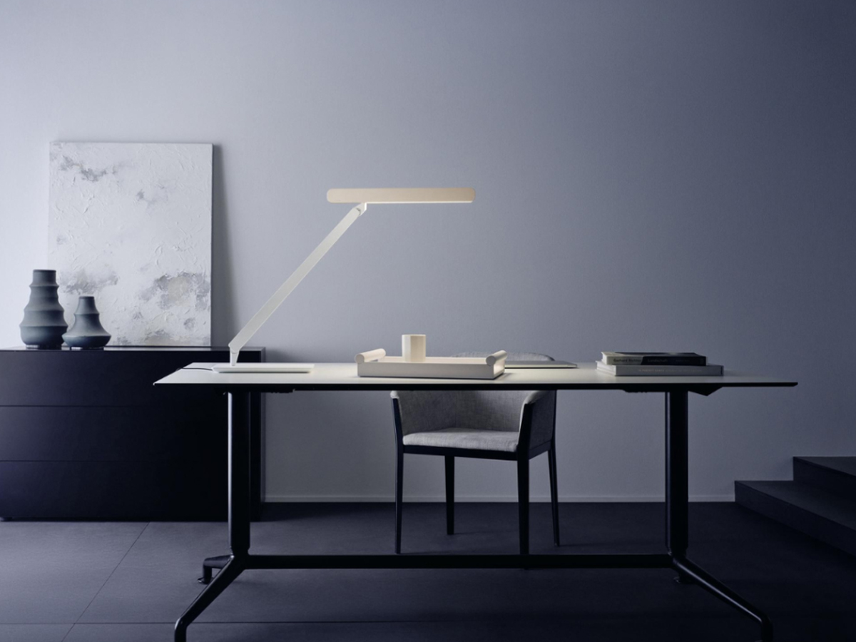 Occhio Taglio Table Lamp Matt White