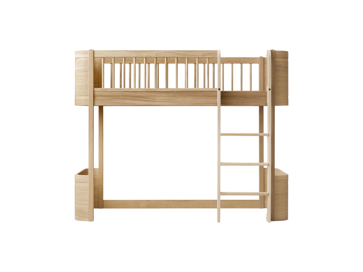 Кровать Oliver Furniture Wood Mini+, низкая